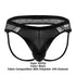 CandyMan 99763 Lace Jockstrap Color Black